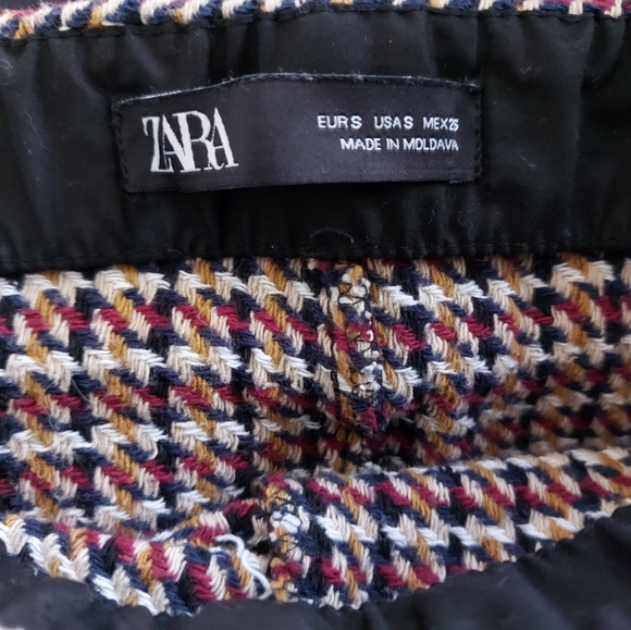 ZARA Tweed Flare Skirt - Picture 3 of 4